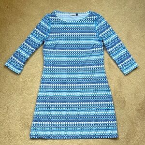 Cabana Life blue/white dress